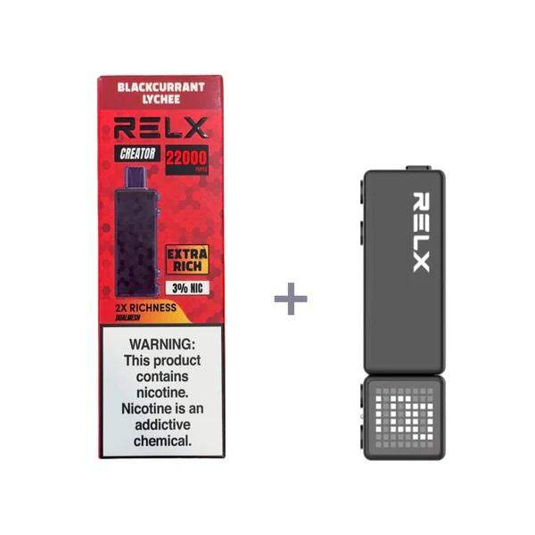 RELX 悅刻 Creator 積木主機|22000 口霧化煙桿|專機專用|智能顯示|可調氣流:圖片 2
