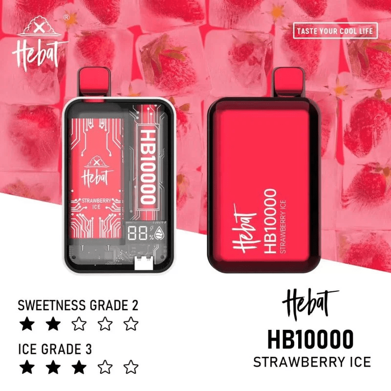 HEBAT 喜貝 拋棄式電子煙|10000口大容量|15ml 煙油|多種口味|一次性設計:圖片 4